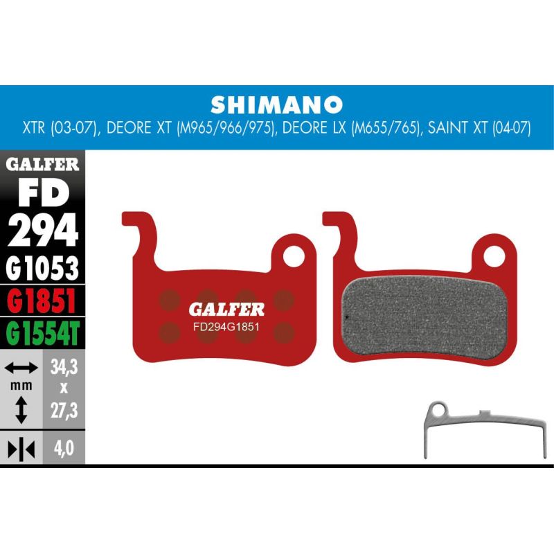 BRAKE PAD ADVANCED 17200797