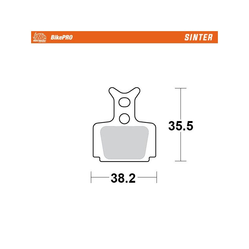 BRAKE PAD SINTER 17200804