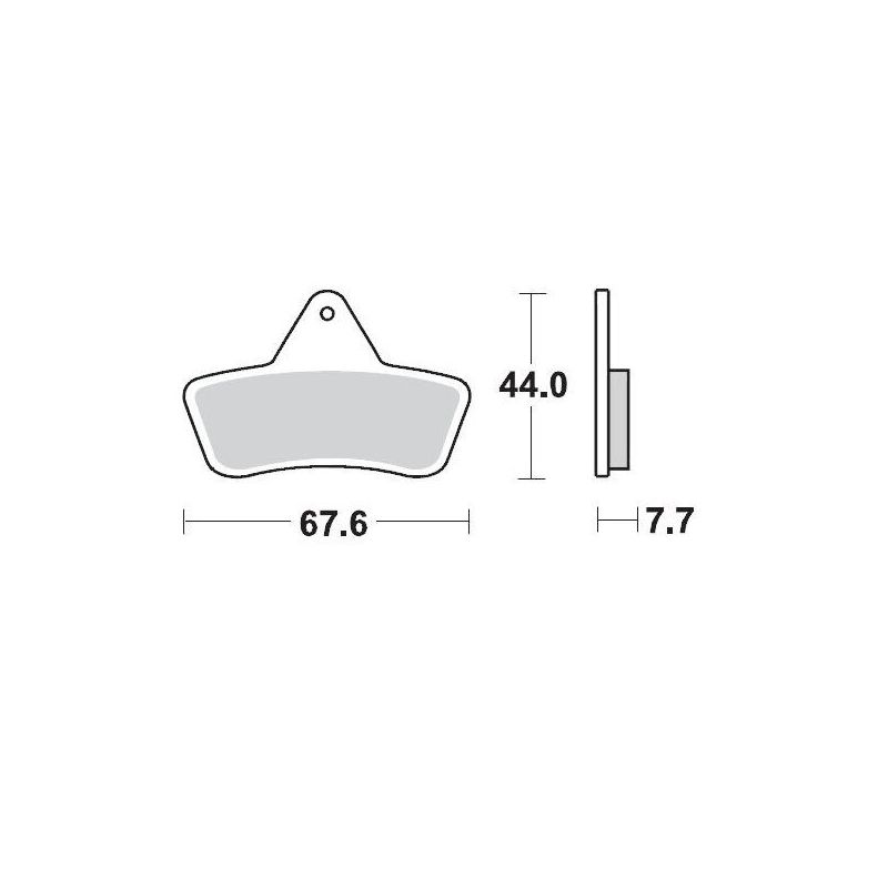 BRAKE PAD RACING 17211722