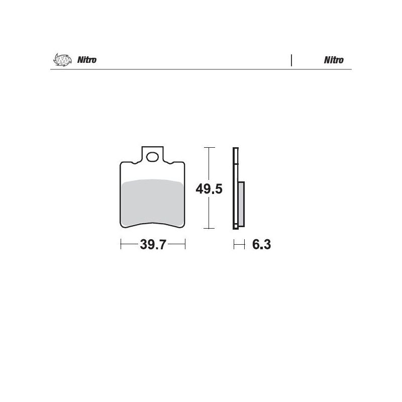 BRAKE PAD NITRO 17212807