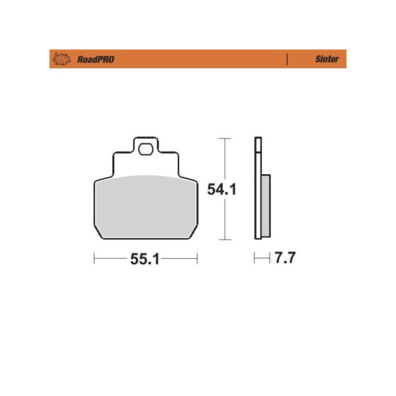 BRAKE PAD SCOOTER 17212700