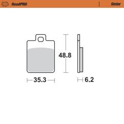 BRAKE PAD SCOOTER 17212704
