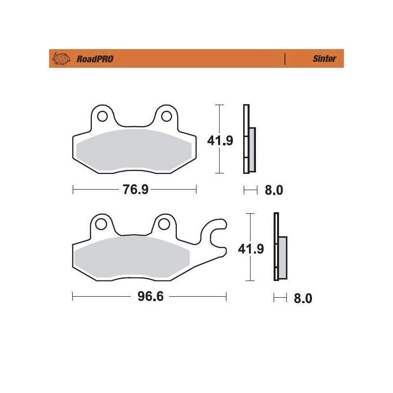 BRAKE PAD SCOOTER 17212809