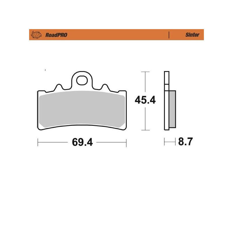 BRAKE PAD SCOOTER 17212905