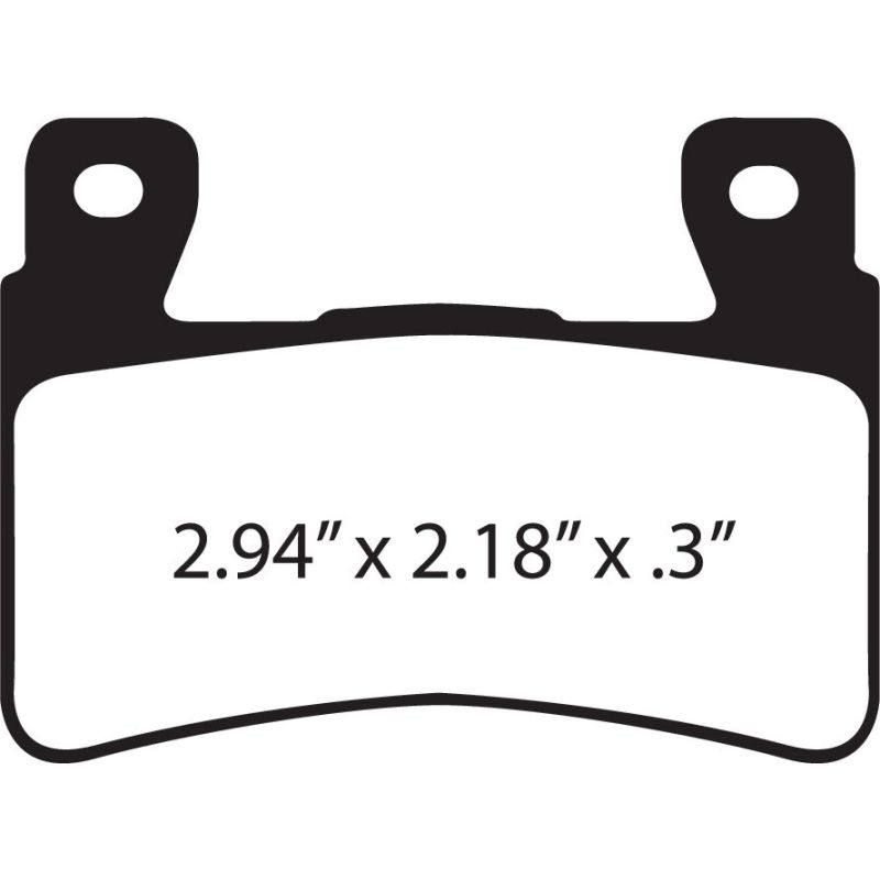BRAKE PAD SINTERED HH 17210988