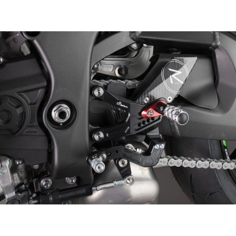 Commandes reculées réglables LIGHTECH repliables - sélection inversée 1109776