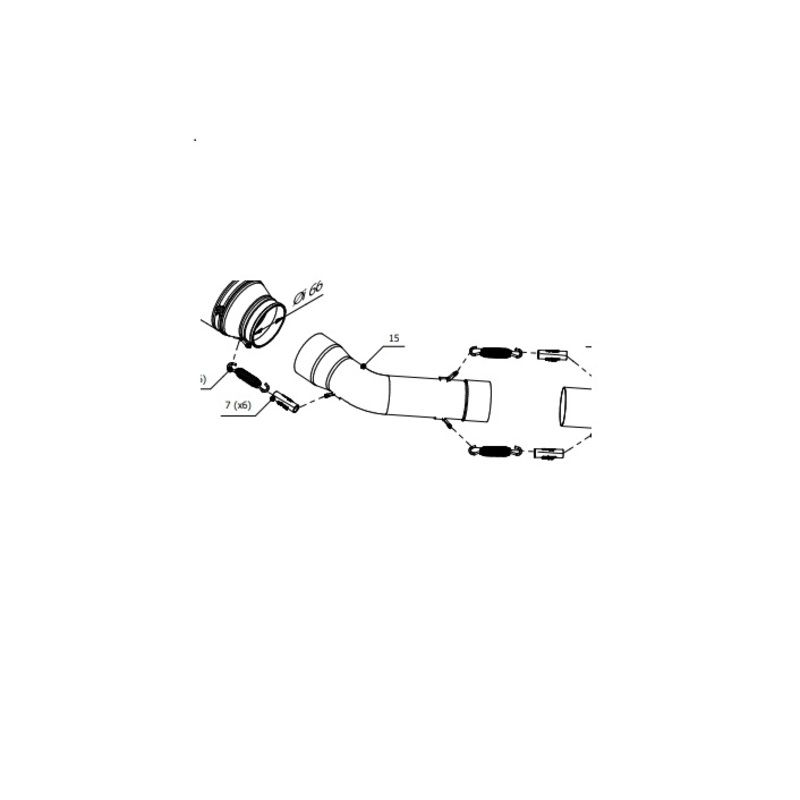Pièce détachée MIVV - Tube de connexion 1129713