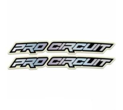 Autocollants de garde-boue avant PRO CIRCUIT Hologram