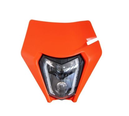 Plaque phare + phare LED RACETECH
