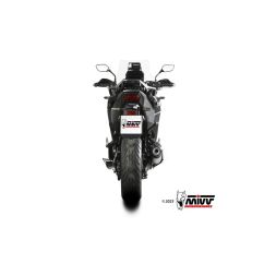 Silencieux MIVV Oval Carbon Cap titane Silencieux MIVV Oval Carbon Cap titane