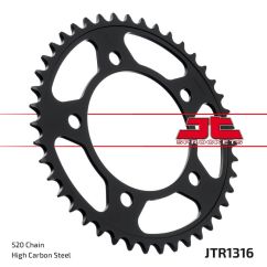Couronne JT SPROCKETS acier standard - 520