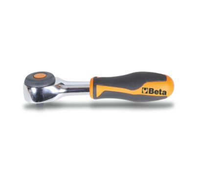 Cliquet réversible BETA manche rotatif - carré mâle 1/4" / mécanisme à 52 dents