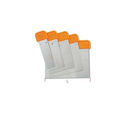 Jeu de 5 spatules carrossier BETA acier inox