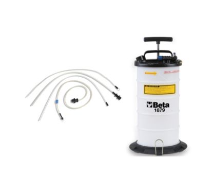 Extracteur de fluide BETA manuel et pneumatique - 9,5 l