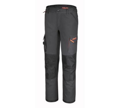 Pantalon de travail BETA 7818G à multiples poches en tissu élastique – gris