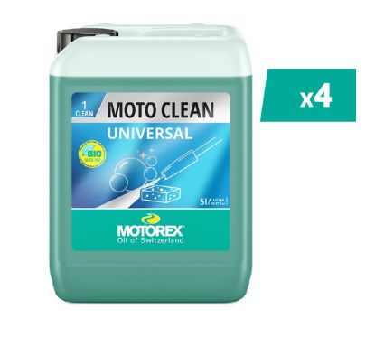Nettoyant moto MOTOREX Moto Clean Universal - 5L (x4)