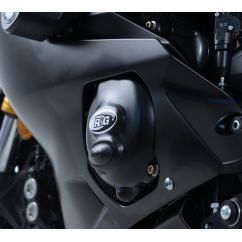 Couvre-carter gauche R&G RACING Race Series noir Yamaha YZF-R6