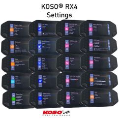 Compteur universel multifonction KOSO RX-4 Unlimited