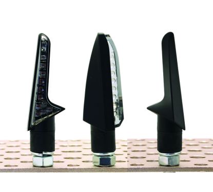 Clignotants V PARTS Hook LED noir universel