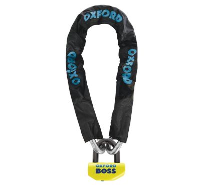 Chaîne antivol OXFORD 16mm Big Boss+ - 2m x 12mm - Homologué ART4 / Sold Secure Gold
