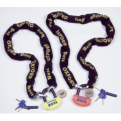 Chaîne antivol OXFORD 16mm Big Boss+ - 2m x 12mm - Homologué ART4 / Sold Secure Gold