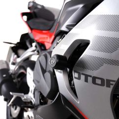 Tampons de protection R&G RACING Aero - noir Tampons de protection R&G RACING Aero - noir