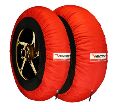 Kit VECTOR – 2 jeux de couvertures chauffantes Smart 120/190 (rouges) avec tapis de paddock Pit Stop offert