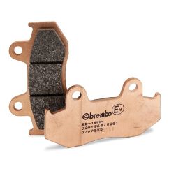 Plaquettes de frein BREMBO Scooter métal fritté - 07078XS Plaquettes de frein BREMBO Scooter métal fritté - 07078XS