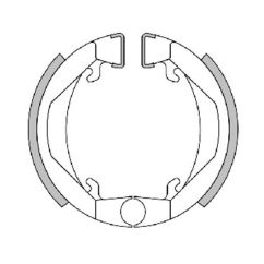 Mâchoires de frein POLINI For Race 80x18 avec ressorts