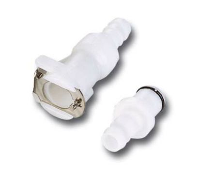 Raccord rapide MOTION PRO Ø6mm simple blocage blanc