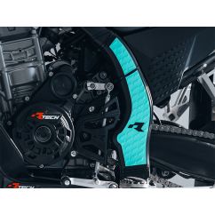Protections de cadre RACETECH - noir/gris
