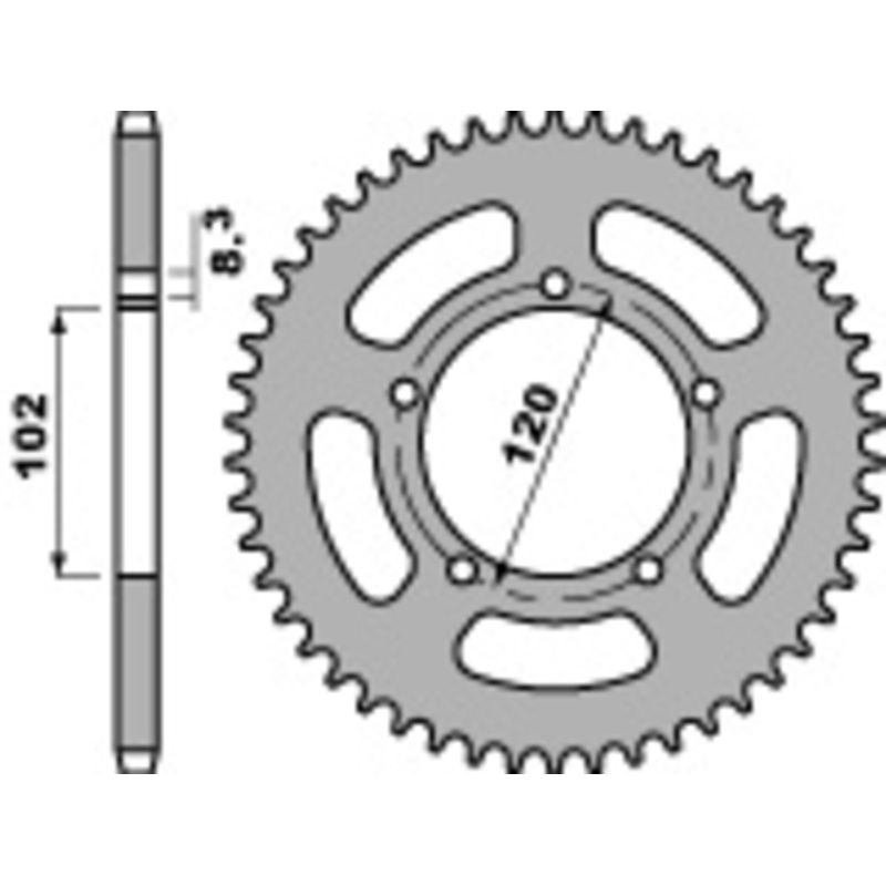 Couronne PBR Acier Standard - 420