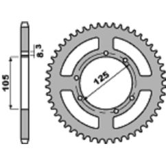 Couronne PBR alu standard - 428