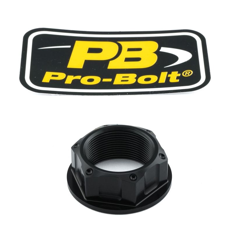 TOP YOKE NUT M24X1.00 BLK