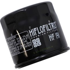 OIL FILTER SPIN-ON PAPER GLOSSY BLACK - HF191