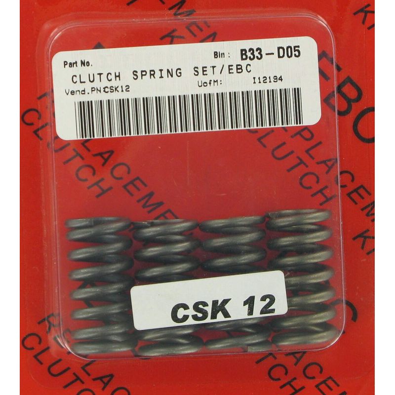 CLUTCH SPRING CSK SERIES COIL SPRING STEEL - CSK12