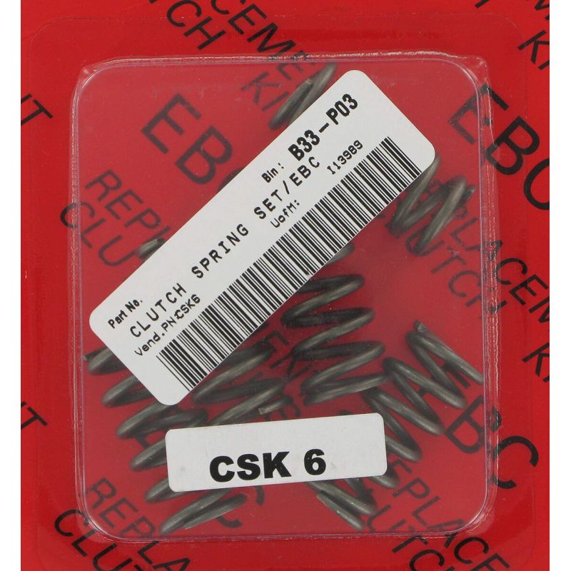 CLUTCH SPRING CSK SERIES COIL SPRING STEEL - CSK6