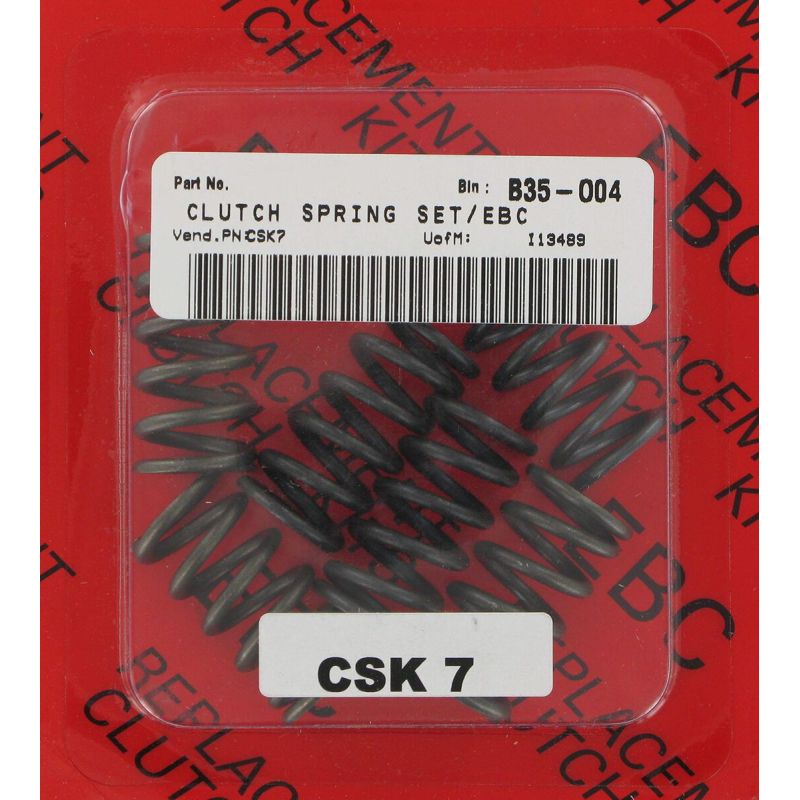 CLUTCH SPRING CSK SERIES COIL SPRING STEEL - CSK7