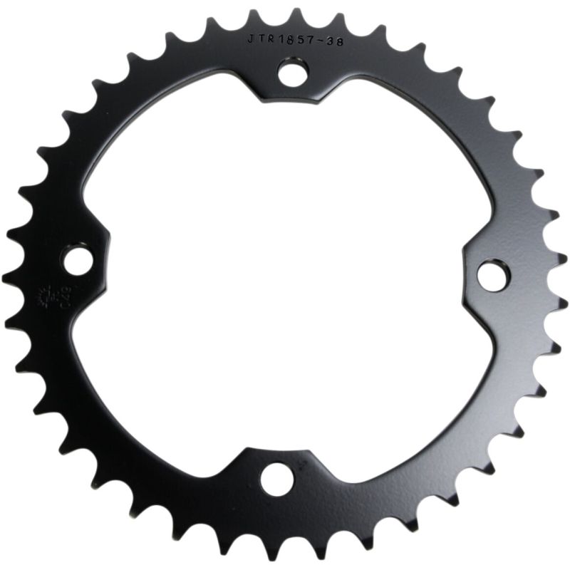 JTR1857.38 REAR REPLACEMENT SPROCKET 38 TEETH 520 PITCH NATURAL C49 HIGH CARBON STEEL