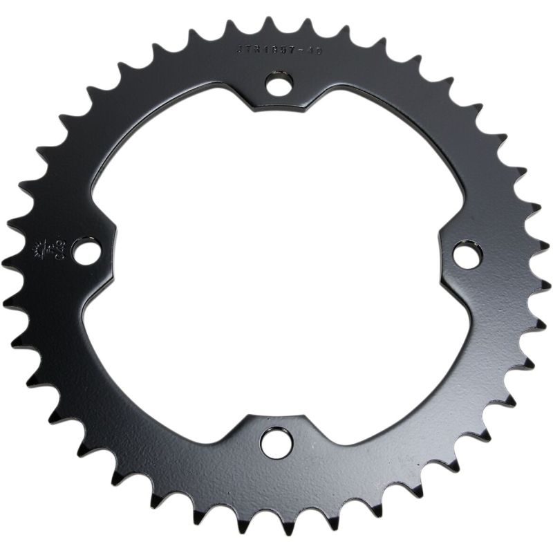 JTR1857.40 REAR REPLACEMENT SPROCKET 40 TEETH 520 PITCH NATURAL C49 HIGH CARBON STEEL