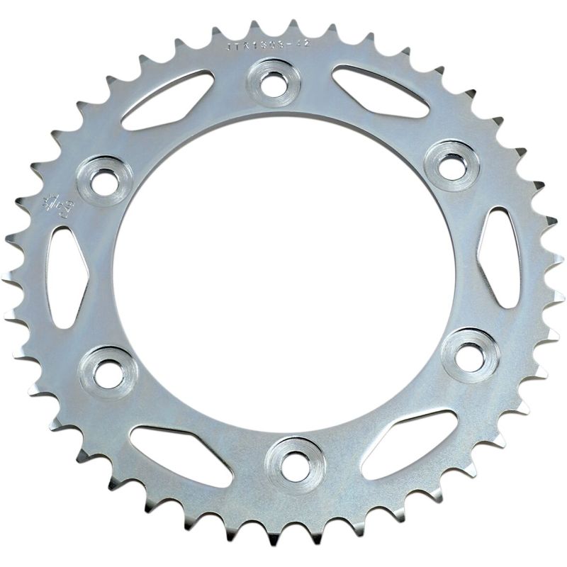 JTR1308.42 REAR REPLACEMENT SPROCKET 42 TEETH 520 PITCH NATURAL STEEL