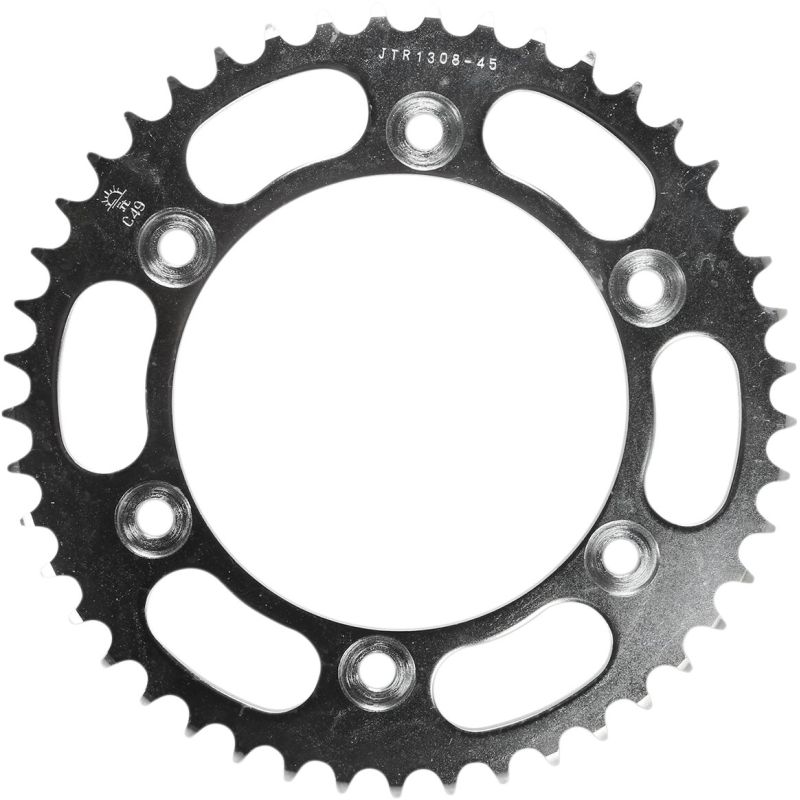 JTR1308.45 REAR REPLACEMENT SPROCKET 45 TEETH 520 PITCH NATURAL STEEL