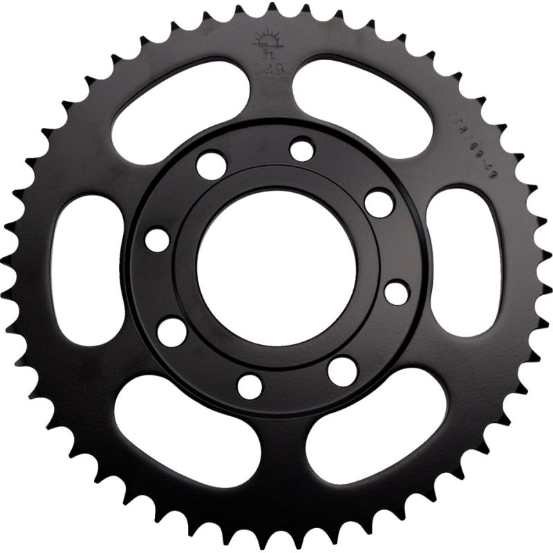 JTR269.49 REAR REPLACEMENT SPROCKET 49 TEETH 428 PITCH NATURAL STEEL