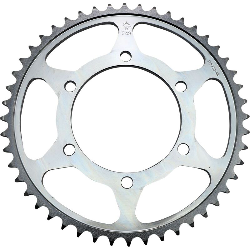 JTR479.48 REAR REPLACEMENT SPROCKET 48 TEETH 530 PITCH NATURAL STEEL