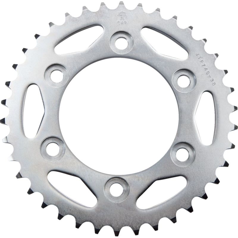JTR745.38 REAR REPLACEMENT SPROCKET 38 TEETH 525 PITCH NATURAL STEEL