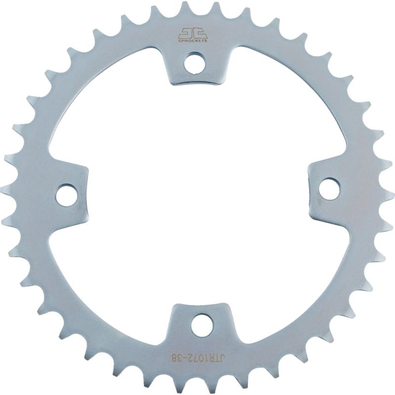 JTR1072.38 REAR REPLACEMENT SPROCKET 38 TEETH 520 PITCH NATURAL C49 HIGH CARBON STEEL