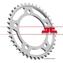 JTR302.39 REAR REPLACEMENT SPROCKET 39 TEETH 50 PITCH NATURAL STEEL