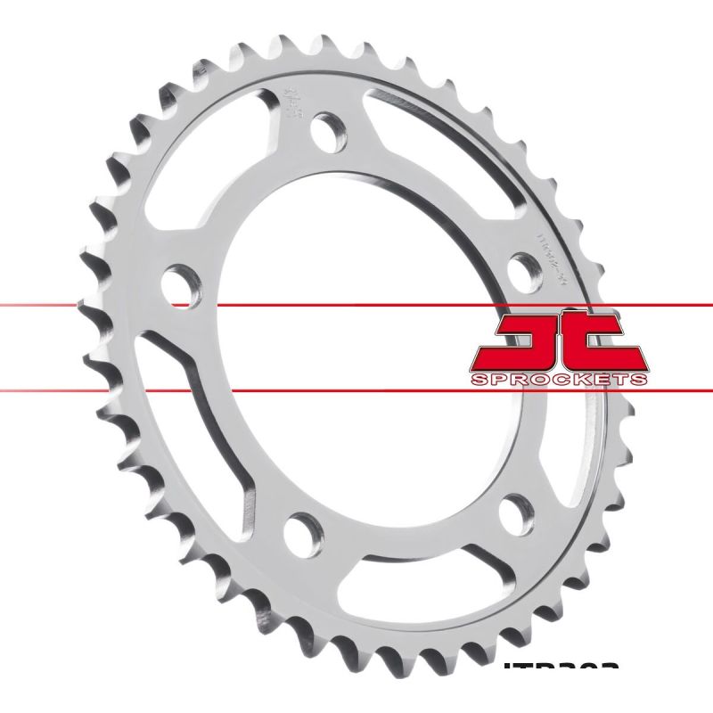 JTR302.39 REAR REPLACEMENT SPROCKET 39 TEETH 50 PITCH NATURAL STEEL