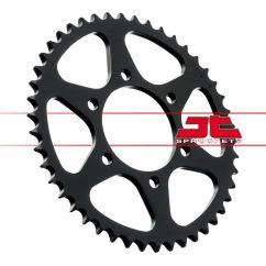 JTR468.46 REAR REPLACEMENT SPROCKET 46 TEETH 428 PITCH NATURAL STEEL