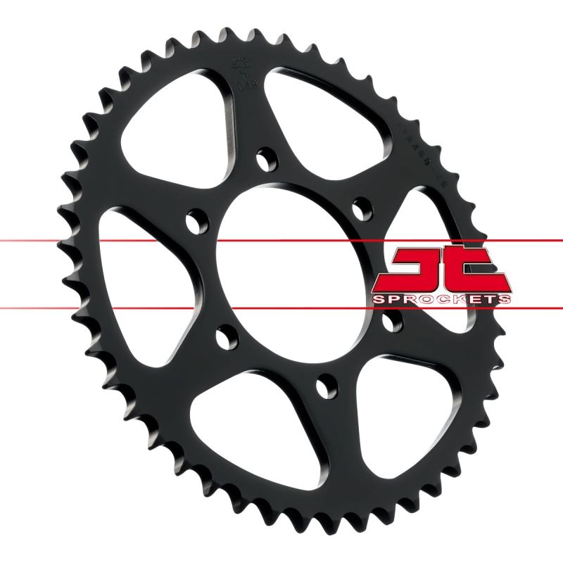 JTR468.46 REAR REPLACEMENT SPROCKET 46 TEETH 428 PITCH NATURAL STEEL